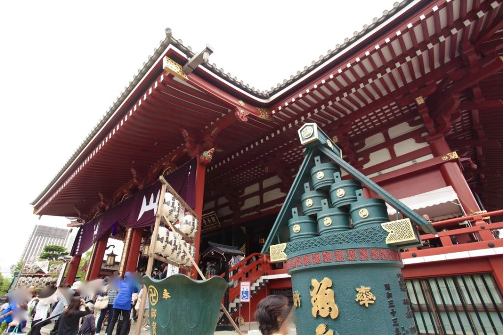Main shrine of Sensoji