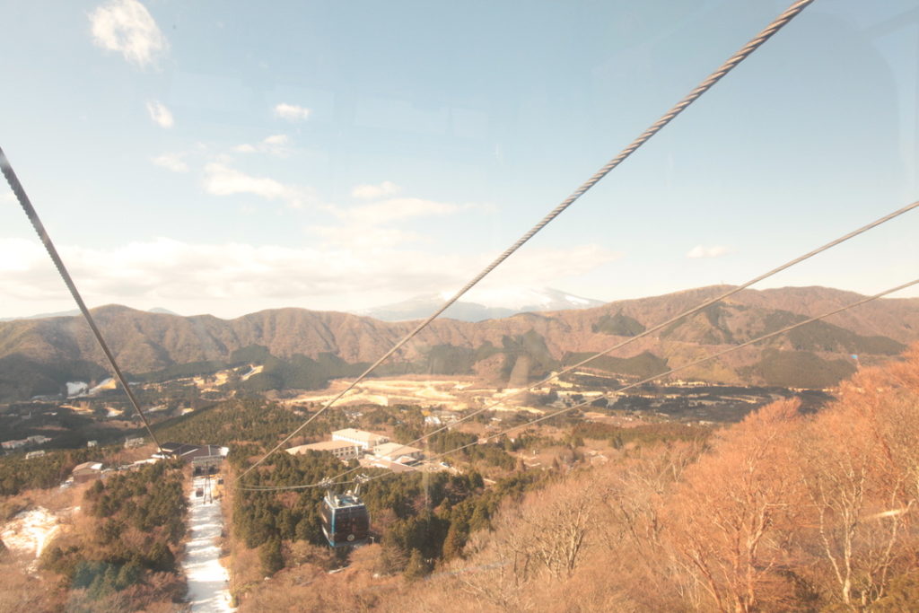 View from Hakone Ropeway